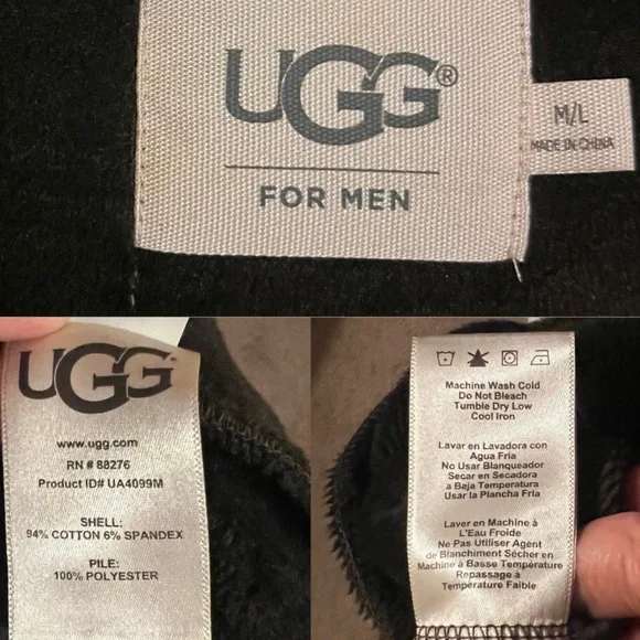 🍁 UGG Hooded Robe Med/Large 🍁 VGC - Picture 2 of 10